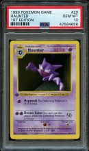 1st Edition Haunter #29 | PSA 10 GEM MINT | 1999 Pokemon Base Set