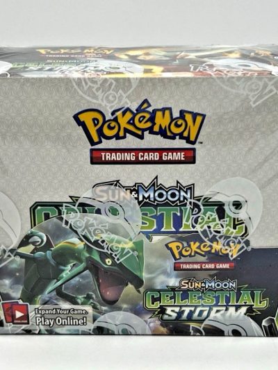Pokémon TCG Sun & Moon CELESTIAL STORM Booster Box • FACTORY SEALED
